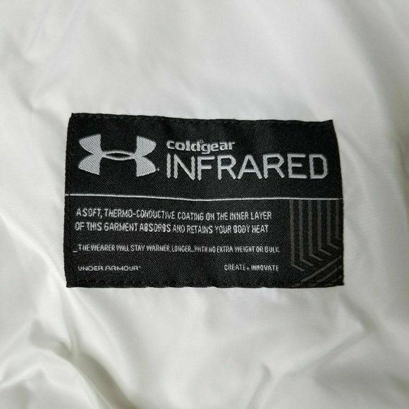 Under Armour Jacket Large Womens UA Uptown Puffer Full Zip Puffer Down Insulated - Picture 5 of 10